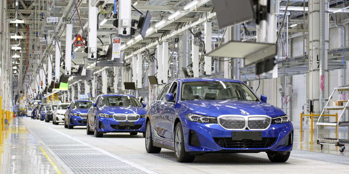 BMW i3 production in Shenyang, China
