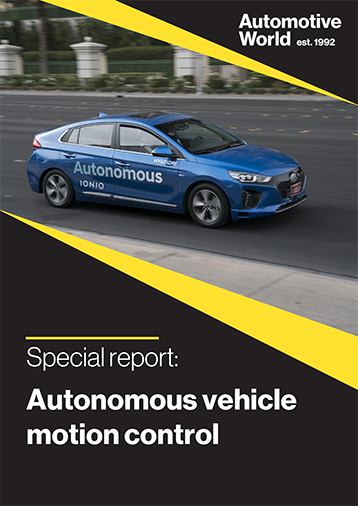 Special report: Autonomous vehicle motion control