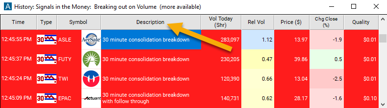 30 Minute Consolidation Breakdown Description